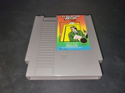 Elevator Action Taito Authentic Nintendo NES NRMT condition game cartridge