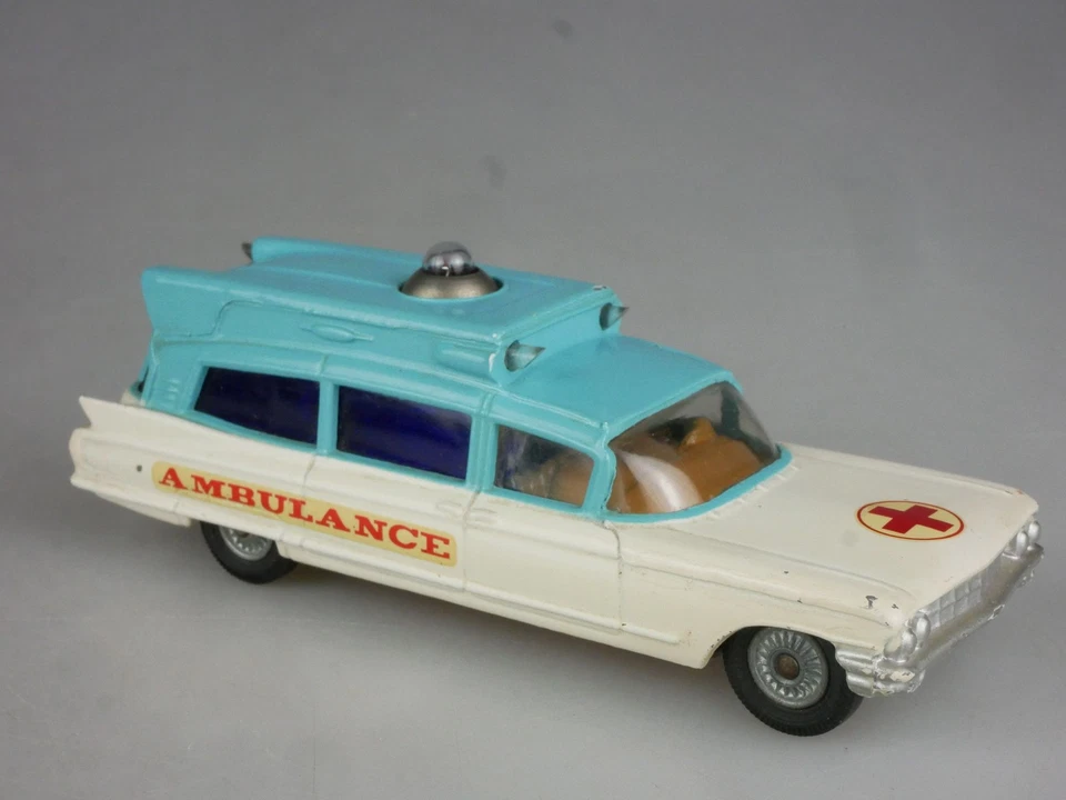 vintage Corgi Toys 437 Superior Ambulance on Cadillac Chassis Gt Britain 132844 - Bild 4 von 4
