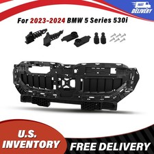 For 2024-2025 Bmw 5series G60 Front Bumper Upper Shutter Grille Assembly Wmotor