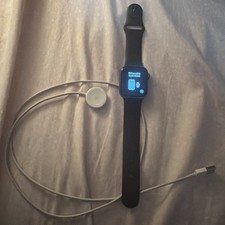 Apple Watch Series 5 Black Band  Cord 44mm