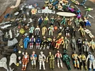 Big lot of  G.I. Joe ARAH Vintage Figures, parts, accessories, weapons, etc