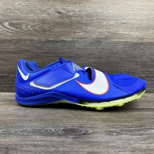 Nike Air Zoom LJ Elite Track And Field No Spikes Racer Blue Men Size 14