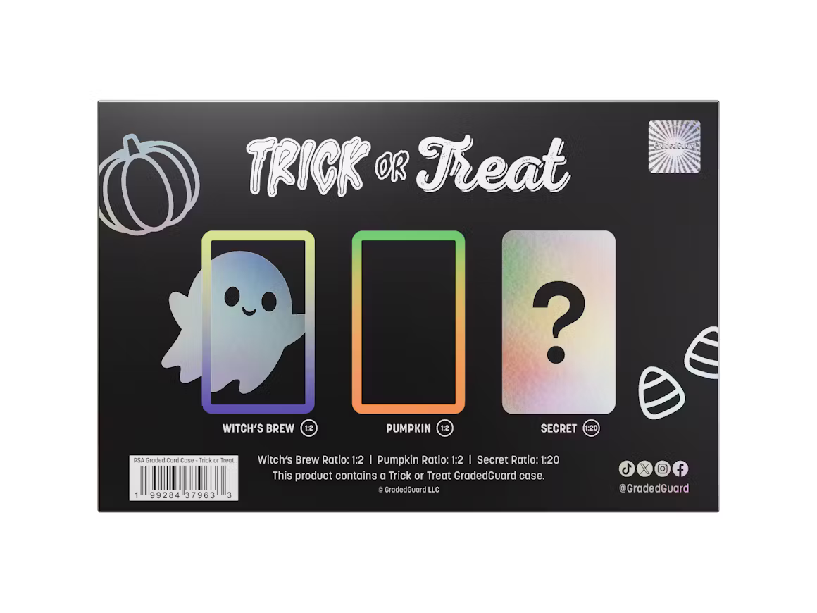 GradedGuard PSA Graded Card Case Trick Or Treat Blind Box Limited