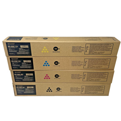 Sharp MX-61NT Set KYCM Toner Cartridge for MX-3071 MX-4051 MX-6071 NEW OEM