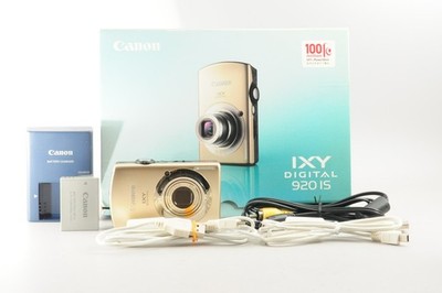 Canon IXY DIGITAL 920 IS Gold SD880 IS IXUS 870 IS w/Box Camera Mint #5035