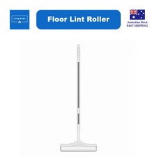Extra Wide 24cm Floor Lint Roller Extendable Handle Pet Hair Remover AU Stock