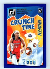 Kiki Iriafen Mystics 2025 Donruss Press Proof Blue Crunch Time #20 RC