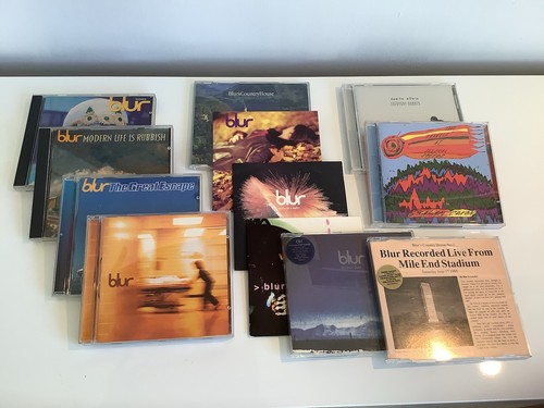 Riesige Weichzeichner CD Sammlung - Fan Club Raritäten, Alben & Singles, Albarn & Coxon
