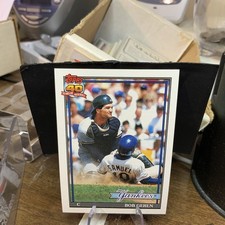 1991 Topps Baseball #716 Bob Geren  Yankees