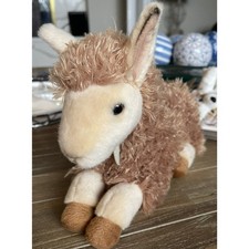 NWT Alpaca Llama Baby Miyoni Aurora Stuffed Plush Tan White 2019