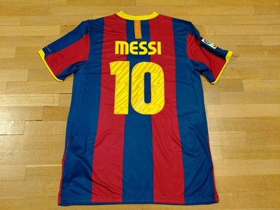 2010/11 Barcelona #10 Messi Shirt Nike Size M FIFA World Champion