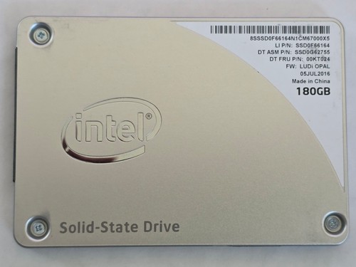 180GB Intel SSD Pro 2500 Series - 2.5 Zoll SATA Solid State Drive