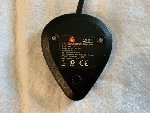 PS3 Guitar Hero III Les Paul Wireless Dongle Receiver Red Octane 95121.806 EUC - Picture 6 of 8