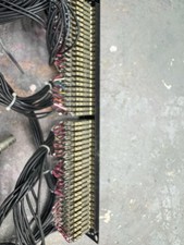 Pro Audio Patchbay w/ Fully Soldered Multicore Cables XLR, TRS, DB25   5  to 25  