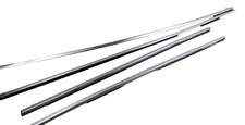 9501 E38 Bmw 740il 750il Door Exterior Chrome Window Belt Moldings Trims Set 4