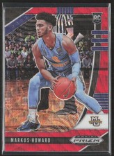 2020 Panini Prizm Draft #40 Markus Howard Ruby Wave Marquette Golden Eagles (C4)