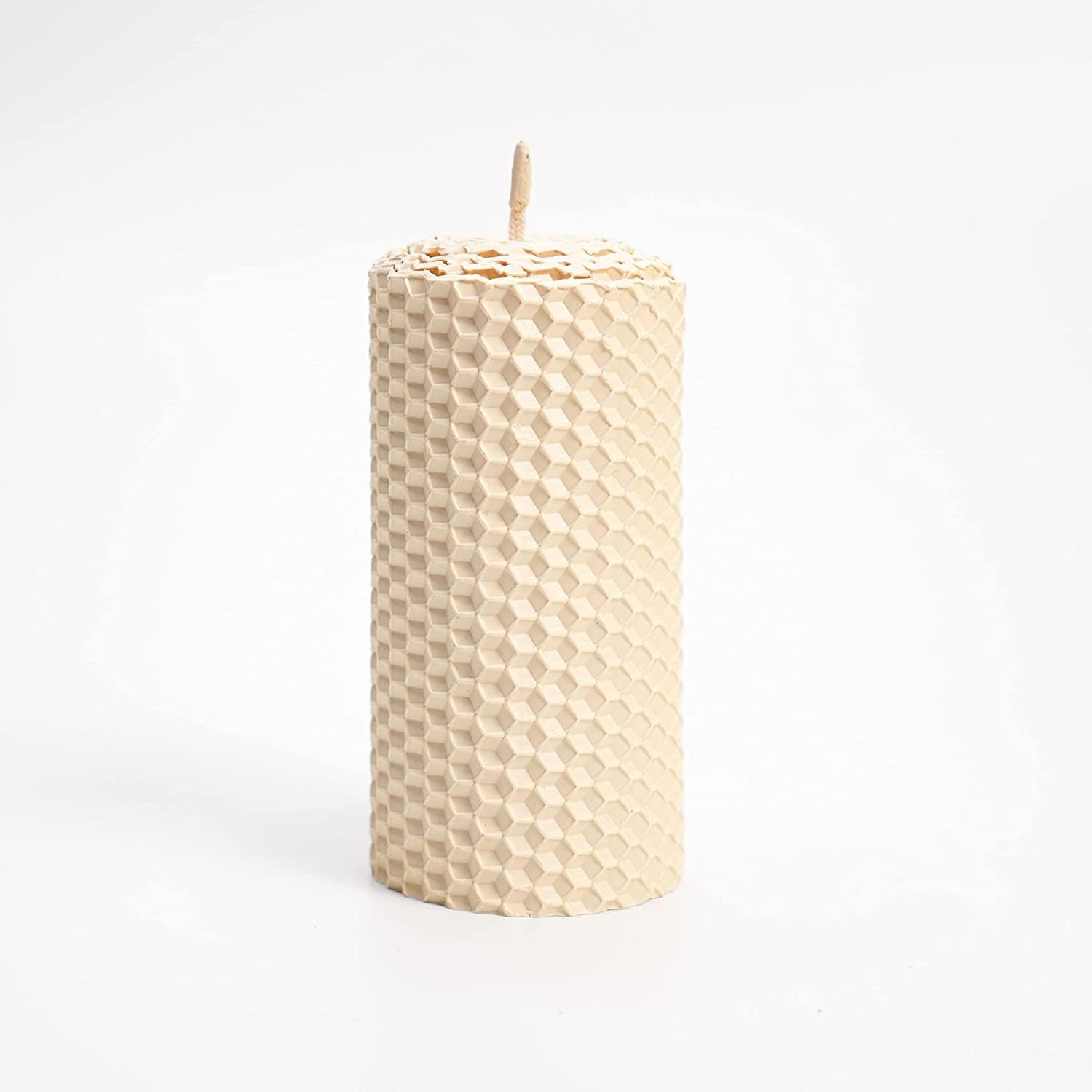 White Ivory Beeswax Sheets for Candle Making - Natural Beeswax Candle Making Kit