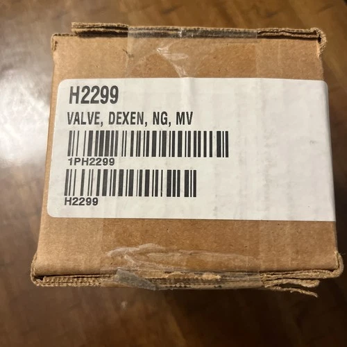 Superior Dexen Gas Valve - NG (H2299) Brand New