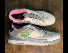 Royal Elastics x Andy Warhol Collab Y2K Skate Shoe leather suede slip on Men’s 9