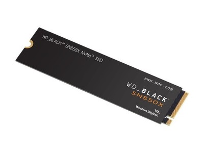 Western Digital WD 2280mm Black SN850X 8TB M.2 NVMe Gen 5.0 x 4 SSD WDS800T2X0E
