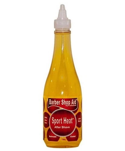 Barber Shop Aid Sport Heat After Shave 13 oz