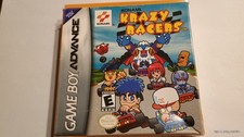 Krazy Racers Game Boy Advance GBA Cartridge and Box Tested Saves