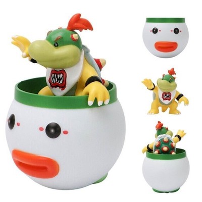 Super Mario Bros 5'' Bowser JR BB Koopa Action Figure Toy Doll Gift Collection