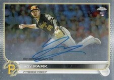 2022 Topps Chrome #RA-HPA Hoy Park Rookie Autographs