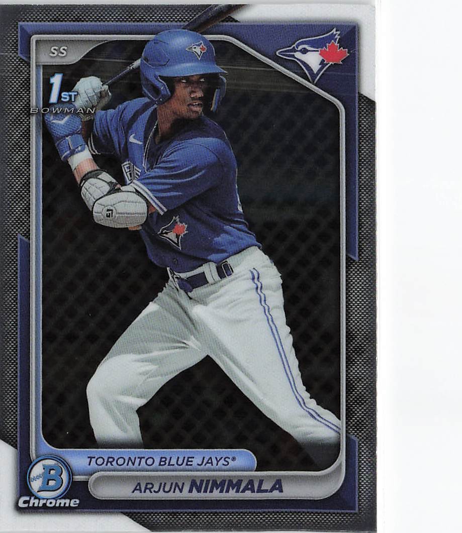 2024 Bowman #BCP-142 Arjun Nimmala Chrome Prospects
