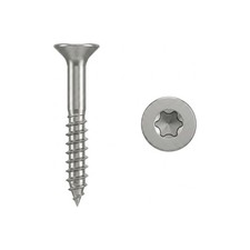 ART 89098 Spanplattenschrauben Senkkopf CE St. 5 x 60/36 -T25 gal ZnC gal ZnC S