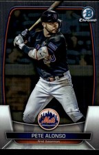 Pete Alonso 2023 Bowman Chrome #39 Mets MLB READ FREE SHIPPING AutographDen