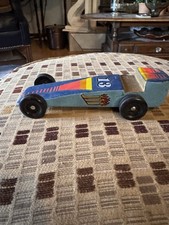 Vintage Pinewood DerbyRacer Race Cars Homemad...