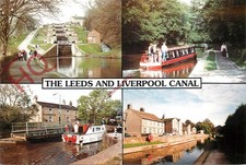 Picture Postcard:;The Leeds and Liverpool Canal (Multiview) Heritage Cards