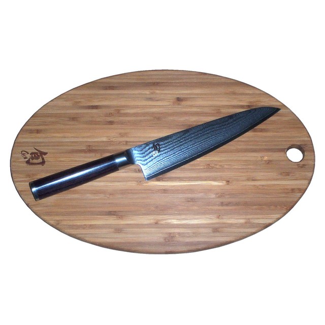 Shun Classic 7 Asian Chef Knife Board Gyuto Dm0760 Dm 0760 Japan Cook Vg10 For Sale Online Ebay