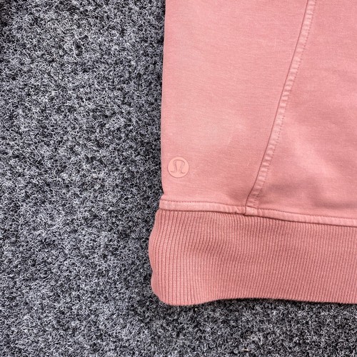 Lululemon Sweater Salmon Scuba Fitted Pullover Hoodie Women's Size 4 - Picture 4 of 7
