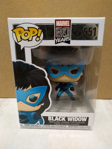 Funko Pop Marvel 80th 551 Black Widow