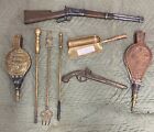 Antique Fireplace Accessories x8 (Please Read Description)