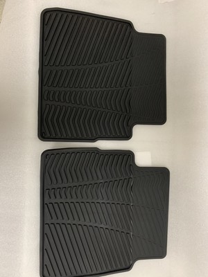 Oem 2011 2014 Hyundai Sonata Weather Rear Black Rubber Floor Mats