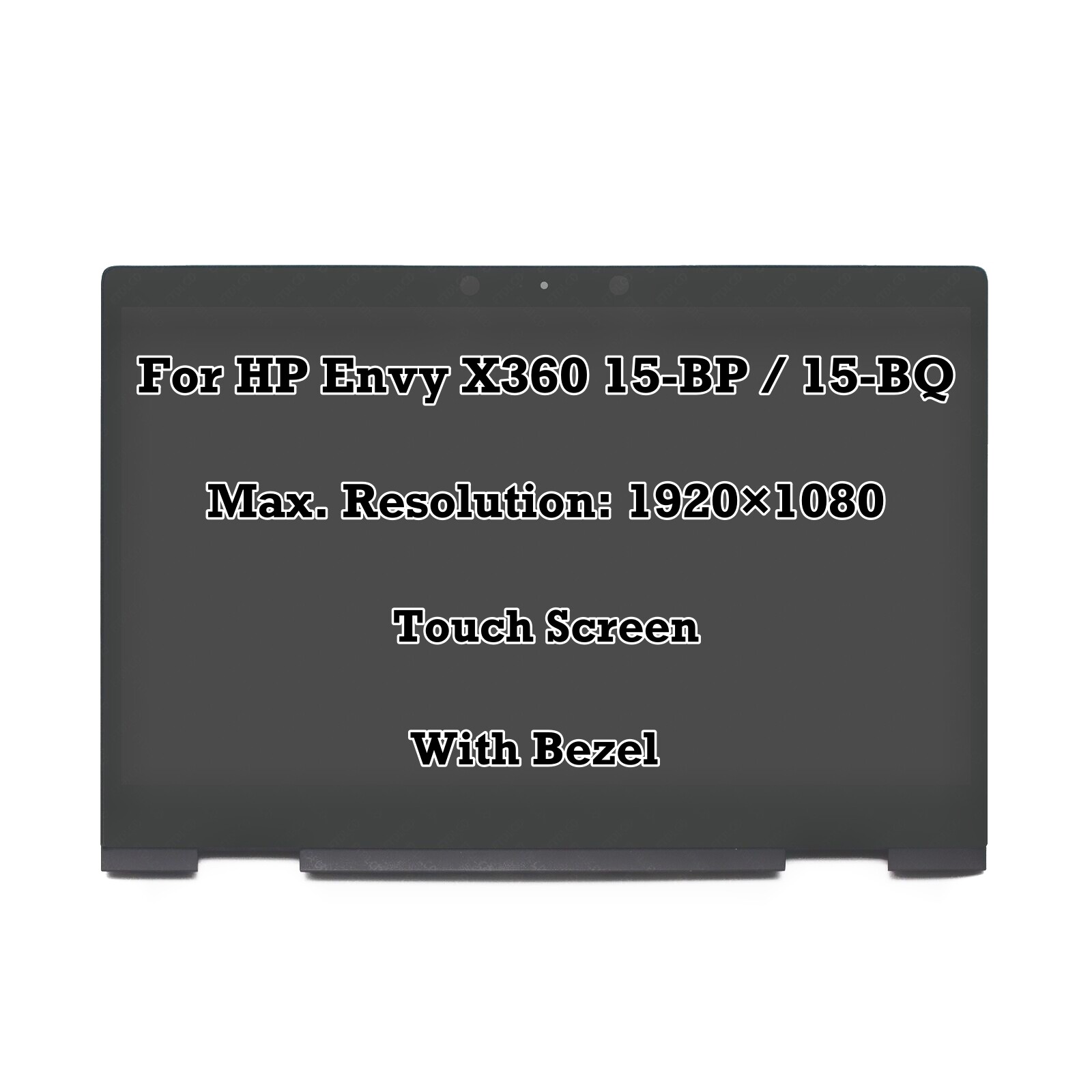 FHD LCD Touchscreen Display+Bezel for HP Envy X360 15m-bq000 15m-bq100 15m-bq200