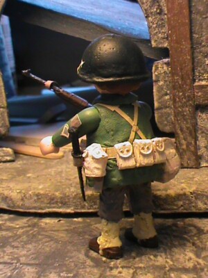 PLAYMOBIL CUSTOM US 457 Th Artillery Battalion (Normandia-1944) Ref