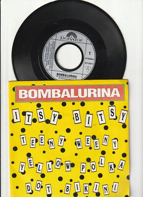 7 '' Bombalurina - Itsy Bitsy Teeny Weeny ...