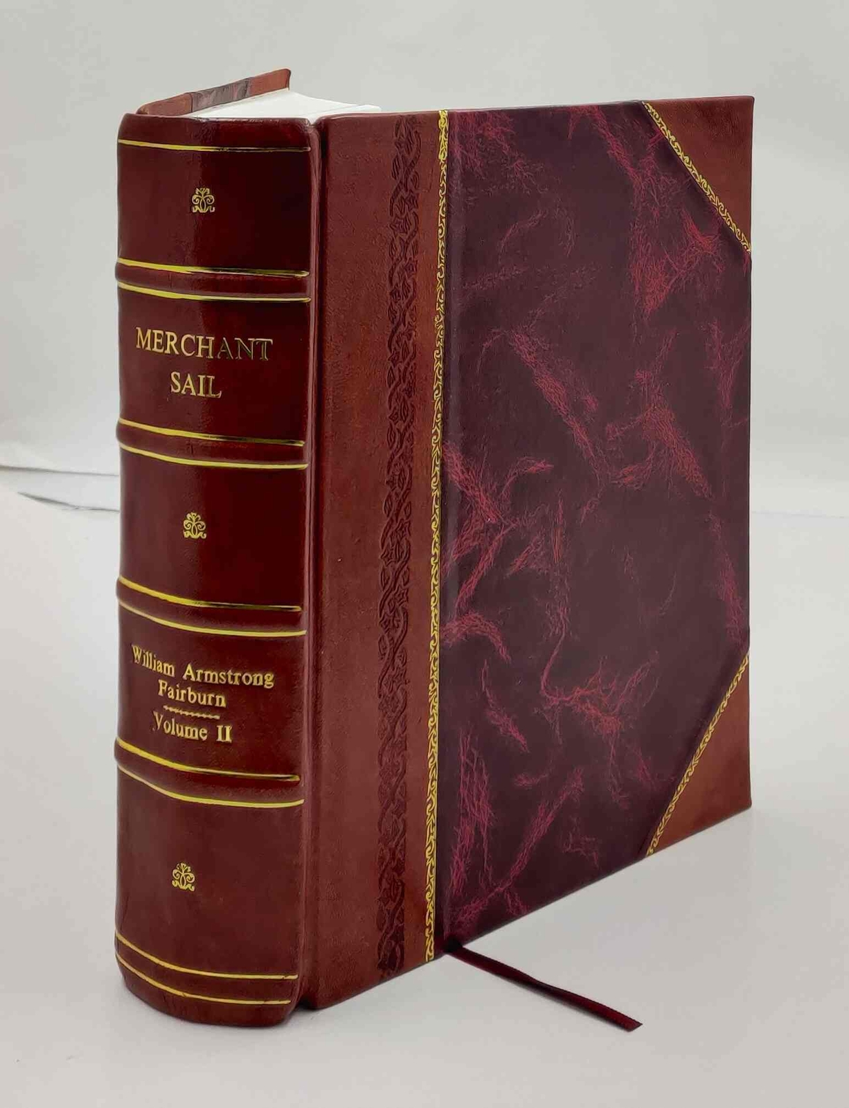 Merchant sail. v.2. Volume 2 1955 by Fairburn William Armstrong [Leather Bound]