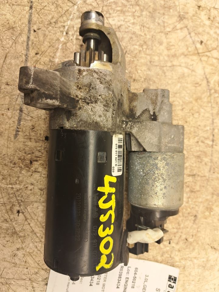 Starter Motor 2012 A6 Audi Sku#3983434