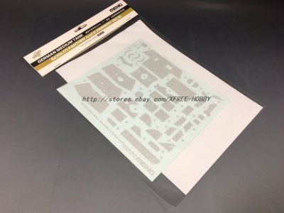 Meng Model 1/35 SPS-058 Sd.Kfz.171 Panther Ausf.D Zimmerit Decal