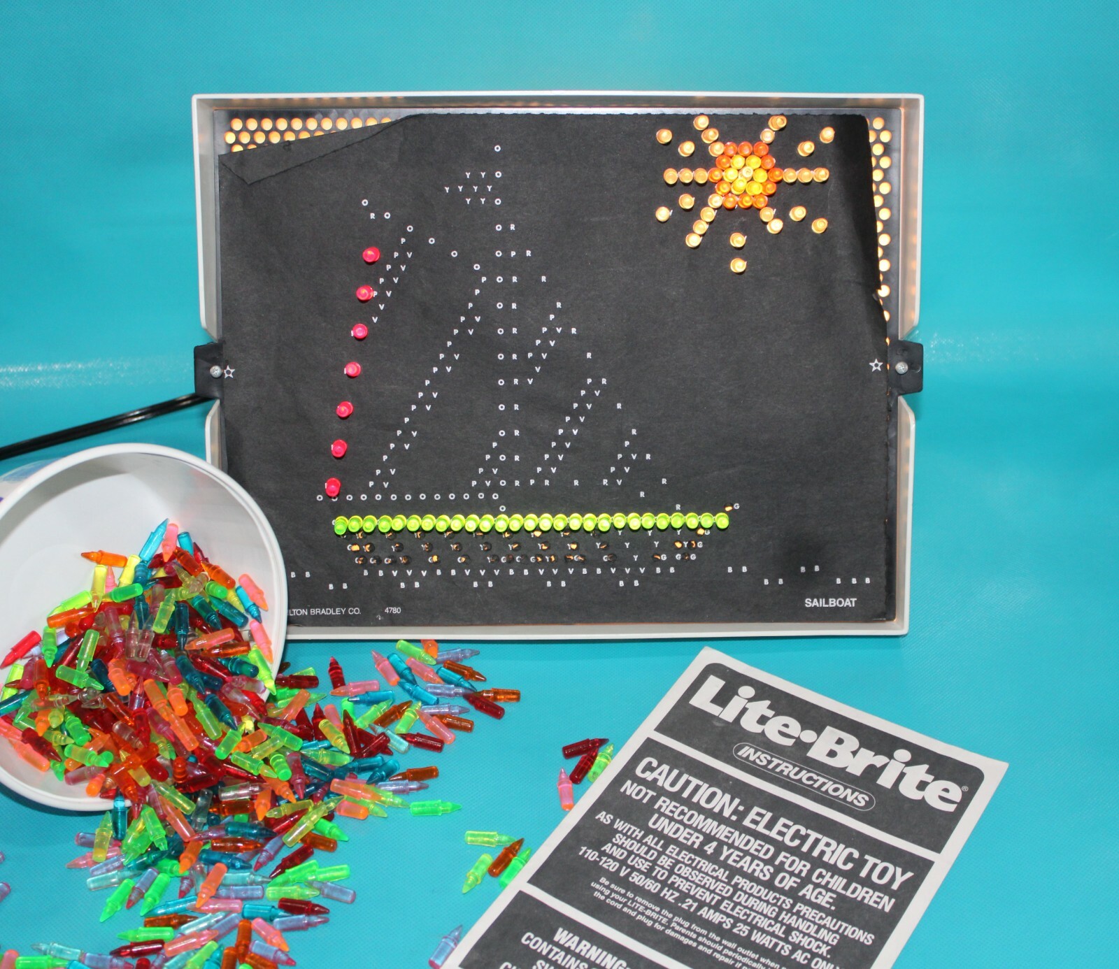 lite brite double bonus set