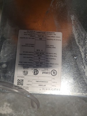 Neptronic DF CI00H Electric Duct Heater, 12KW, 3 Phase, | eBay
