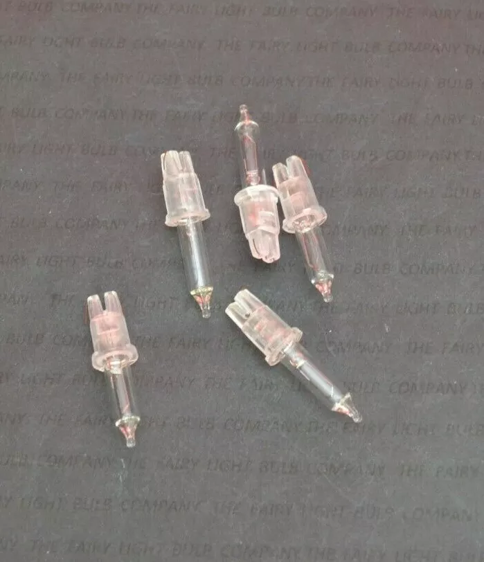 WOOLWORTHS CODE O1 CLEAR 7 VOLT PUSH IN SPARE BULBS 5 PACK 0260