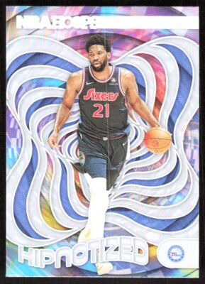 2022-23 651B NBA HOOPS HYPNOTIZED Joel Embiid Philadelphia 76ers #18