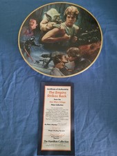 Targa Star Wars L'Impero Colpisce Ancora della Collezione Hamilton - NUOVA, NO SCATOLA