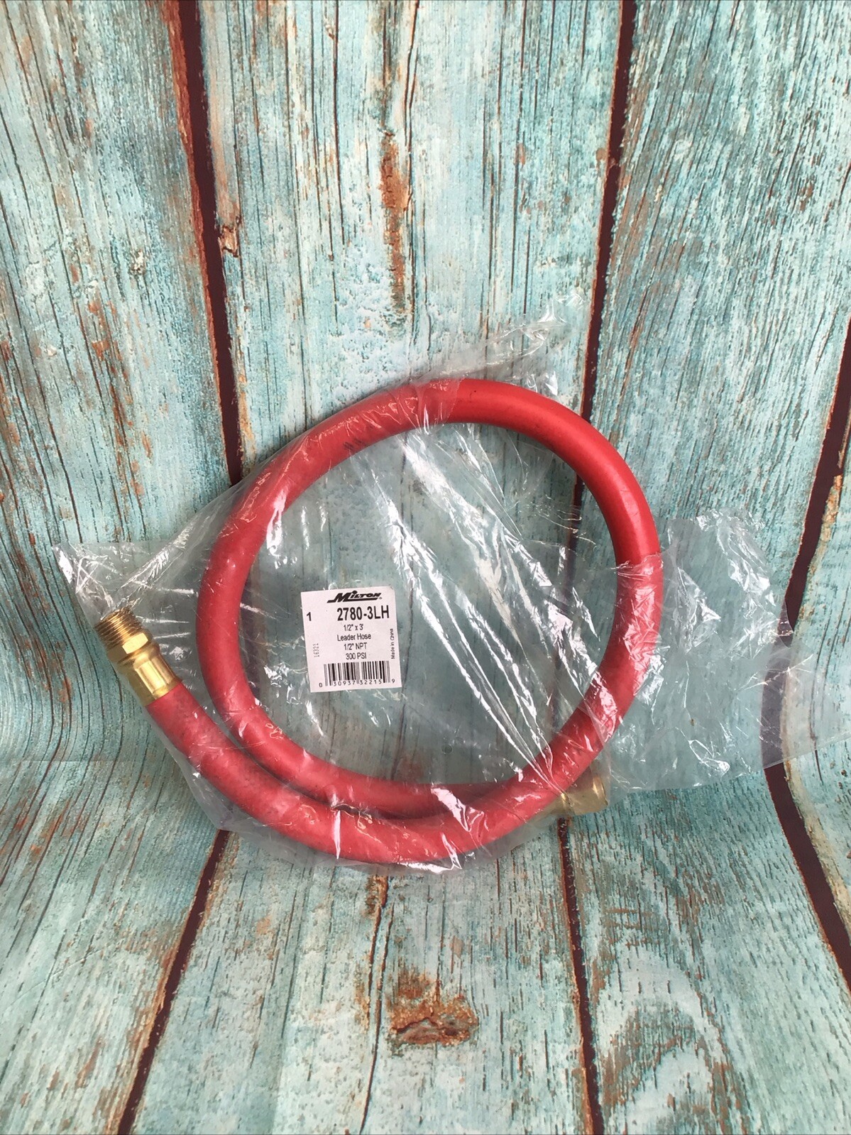 Hose 3 Ft 1/2 Inch Epdm Rubber Leader Red